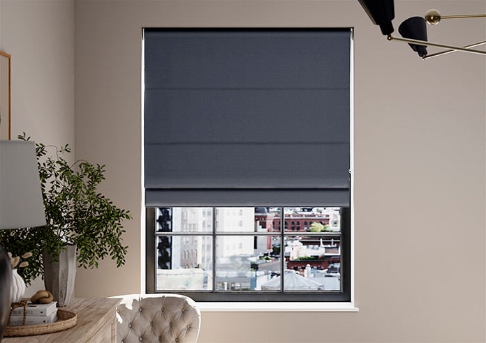 Geneva, Deep Harbour - Twist&Fit Roman Blind - Image 3